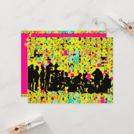 Convite Modelo do Chá de casamento do casal