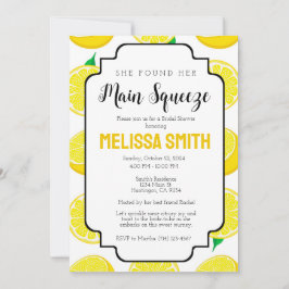 Convite Modelo do Chá de panela de aperto principal