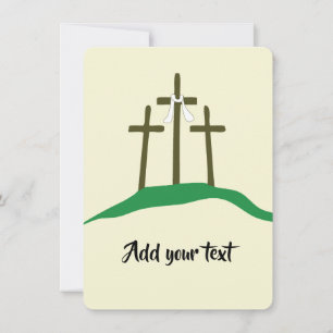 Convite Modelo Páscoa Christian