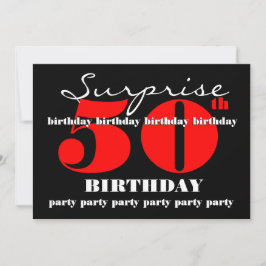 Convite modelo SUPRISE V2