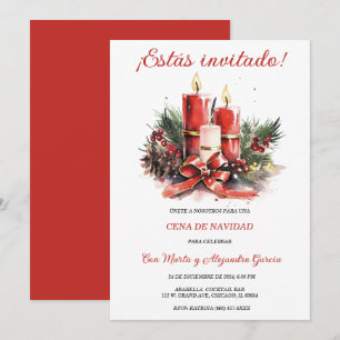 Convite Modelos de Festas de Natal Personalizados