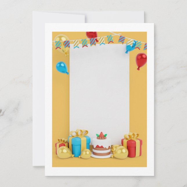 Convite Modelos do Convite: Tenham seu Dia Especial (Frente)