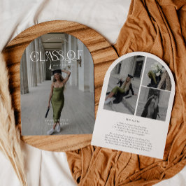 Convite Modern Arch | Class Of Graduation Announcement