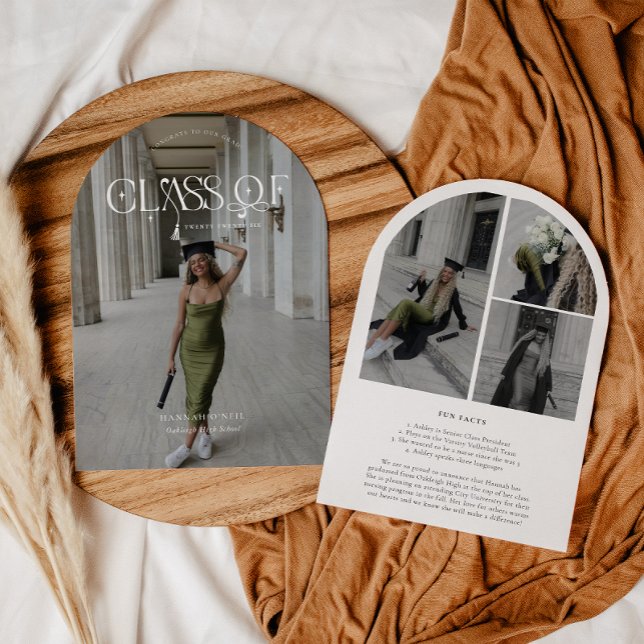 Convite Modern Arch | Class Of Graduation Announcement (Criador carregado)