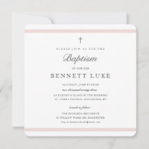 Modern Elegance Girls Baptism