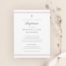 Modern Elegance Girls Baptism