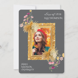 Convite Modern Graduation Celebration 