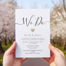 Modern Micro Wedding