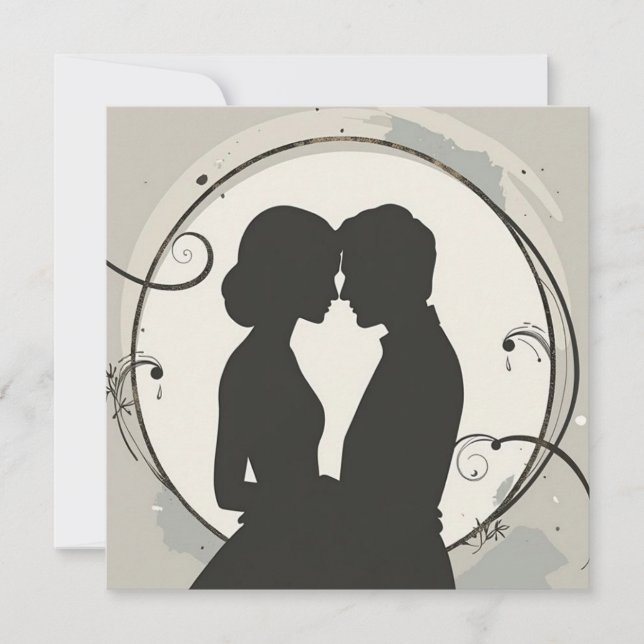 Convite Modern Minimalist Union (Frente)