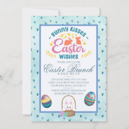 Convite Modern Watercolor Páscoa Brung