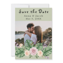 Moderna Monstera Folheto Floral