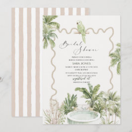 Convite Moderna Serenidade Serenity Sands Starlight Bridal