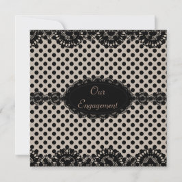 CONVITE MODERNO DE FESTA DE NOIVADO DE PONTO PRETO