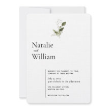 Moderno Minimalista | Casamento com Verdejante de