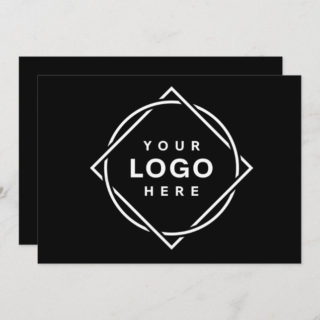 Convite Moderno, minimalista, elegante e personalizável (Frente/Verso)