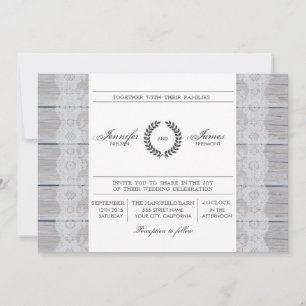 Convite Moderno para Casamento Russo