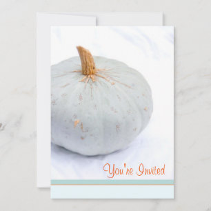 Convite Moderno Pumpkin para Evento de Queda Simpl