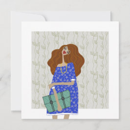 Convite Modista de Volta às Aulas Ilustração de Moda