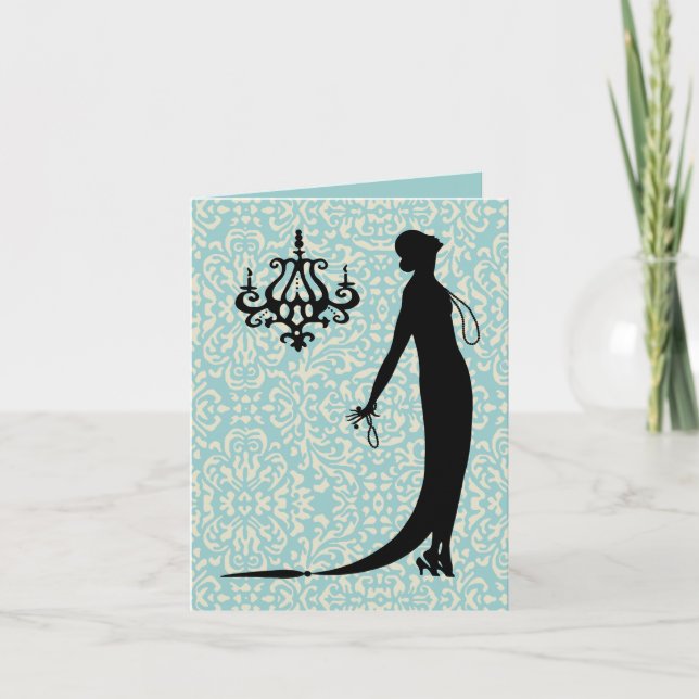 Convite Moi Fashion Plate ~ Card / Invitations (Frente)