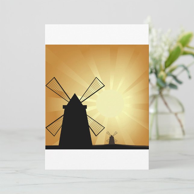 Convite Moinhos de Vento ao Nascer do Sol (Criador carregado)
