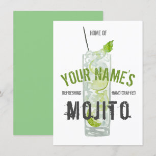 Convite Mojito Personalizado