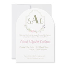 Mola de Água Monograma Monograma Chá de fraldas