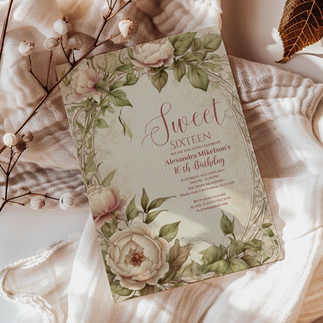 Convite Molho Pastel Floral Molhado Aquecedor 16 (Criador carregado)