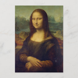 Convite Mona Lisa - Leonardo da Vinci