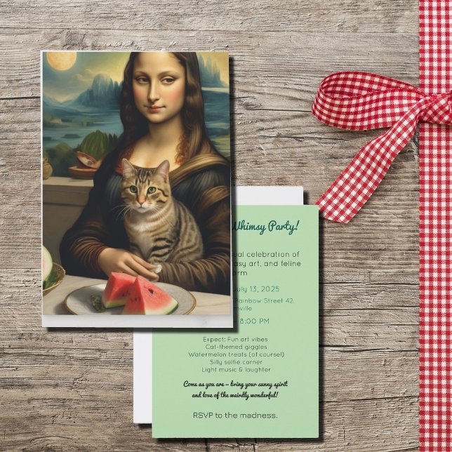 Convite Mona Melon Summer Madness (Criador carregado)