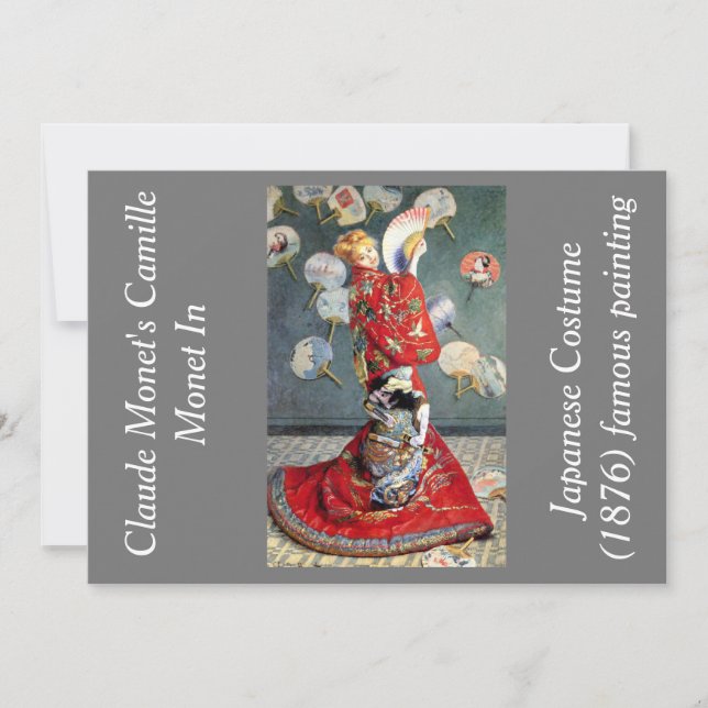 Convite Monet Camille de Claude Monet a ser descarregado n (Frente)