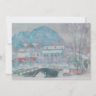 Convite Monet - Noruega, Sandviken Village na neve