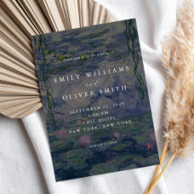Monet Water Lilies Wedding