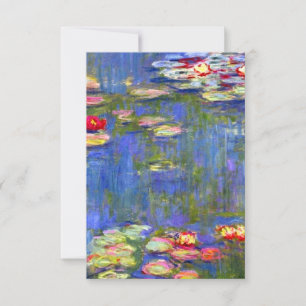 Convite Monet Water Lily