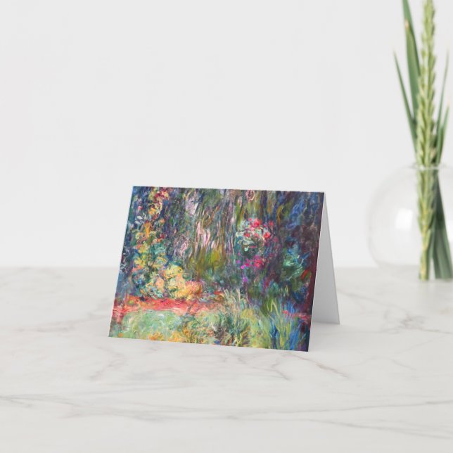 Convite Monet Water Lily Pond (Frente)