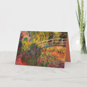 Convite Monet Water Lily Pond and Water Irises
