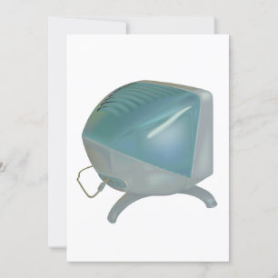 Convite Monitor CRT antigo