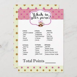 Convite Monkey o chá de fraldas da menina o que está em