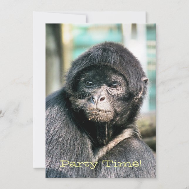 Convite MONKEYS (Frente)