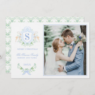 Convite Monograma da "Reindeer de Natal do Grande Milênio"