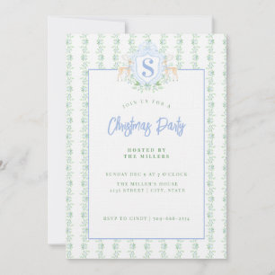 Convite Monograma da "Reindeer de Natal do Grande Milênio"