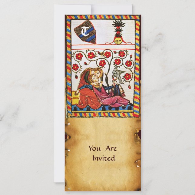 CONVITE MONOGRAMA DE AMOR ETERNO (Frente)