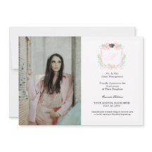 Monograma de Graduação em Fita Coquette