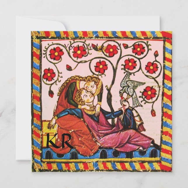 CONVITE MONOGRAMA DO PARCHE DO AMOR ETERNO (Frente)