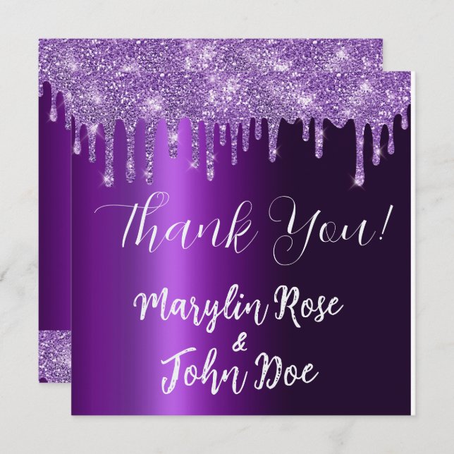 CONVITE MONOGRAMA ELEGANTE DE DRIP DE BOMBA (Frente/Verso)