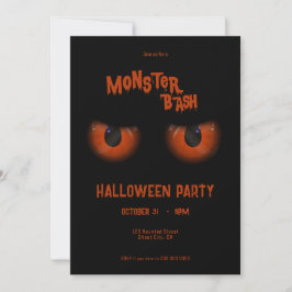 Convite Monster Bash Halloween