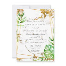 Monstera Dourada Frame Greenery Marble Lux Tropica