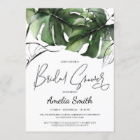 Monstera tropical verde chá de panela