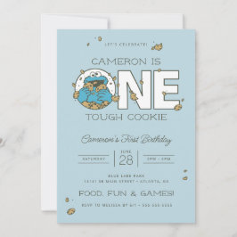 Convite Monstro de cookies | Um aniversário de cozinheiros