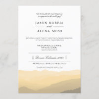 Montagens de Cores d'Água Espelhadas | Casamento E