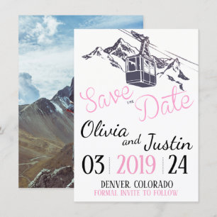 Convite Montanha Rosa Salva a Data